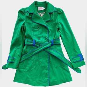 ModCloth Ruby Belle Vintage Trench Coat Size 4 US